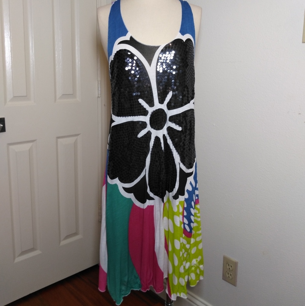 Ringspun Sundress Multi Print Sz. S